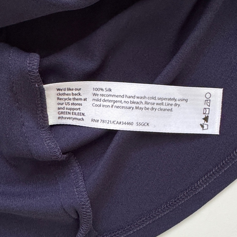 Eileen Fisher Silk Dress Size S - Picture 4 of 7